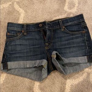 7 for all man kind jean shorts